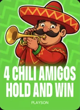 4 Chili Amigos Hold And Win slot